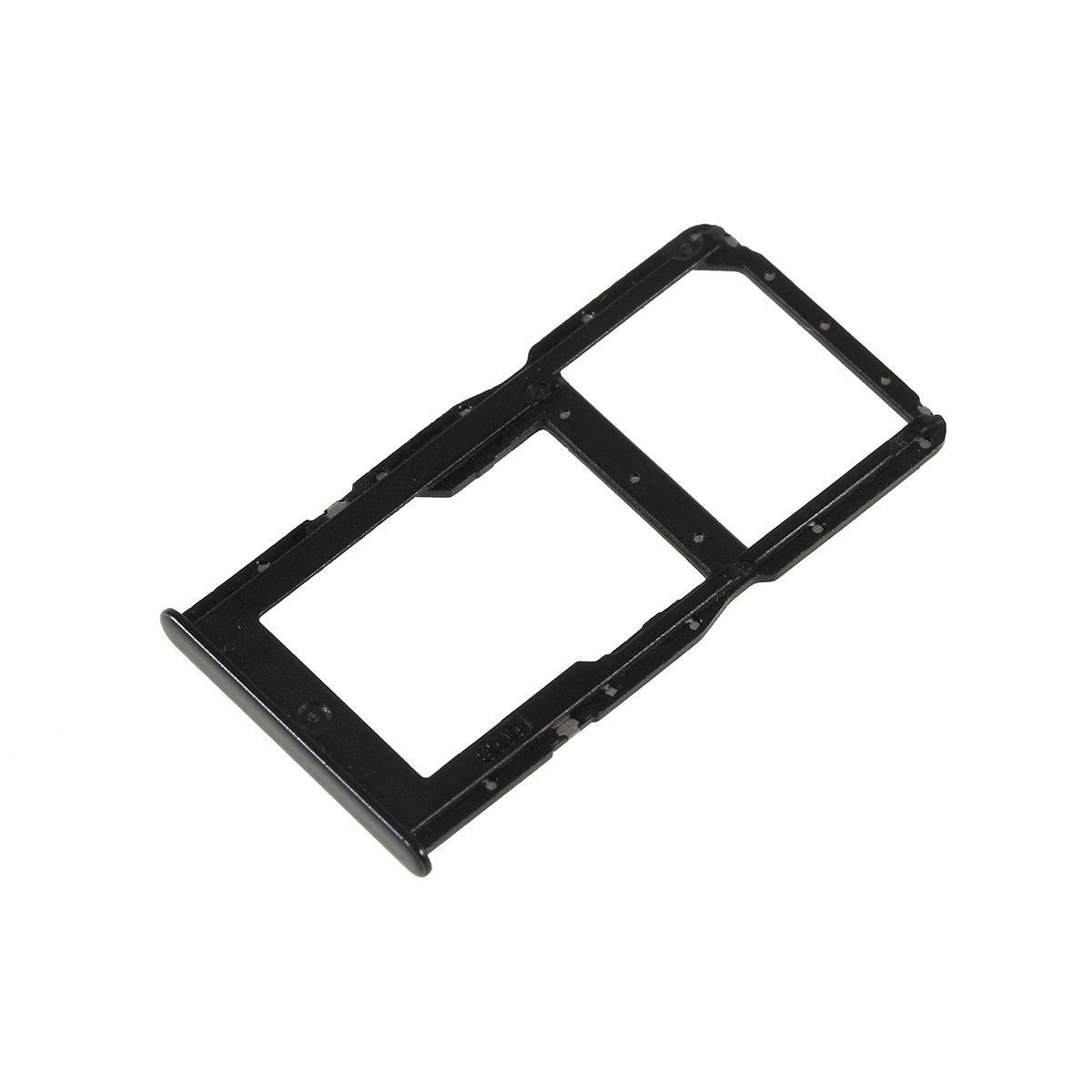 OEM Dual SIM Micro SD Card Tray Holder Replacement for Huawei P30 Lite / nova 4e / Huawei P30 Lite New Edition - Black