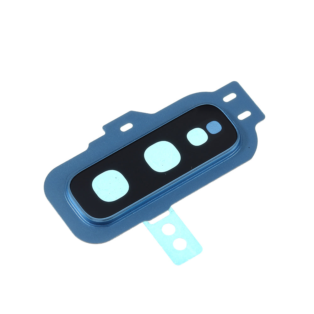 Back Camera Lens Ring Cover with Glass Lens for Samsung Galaxy S10e G970 - Blue