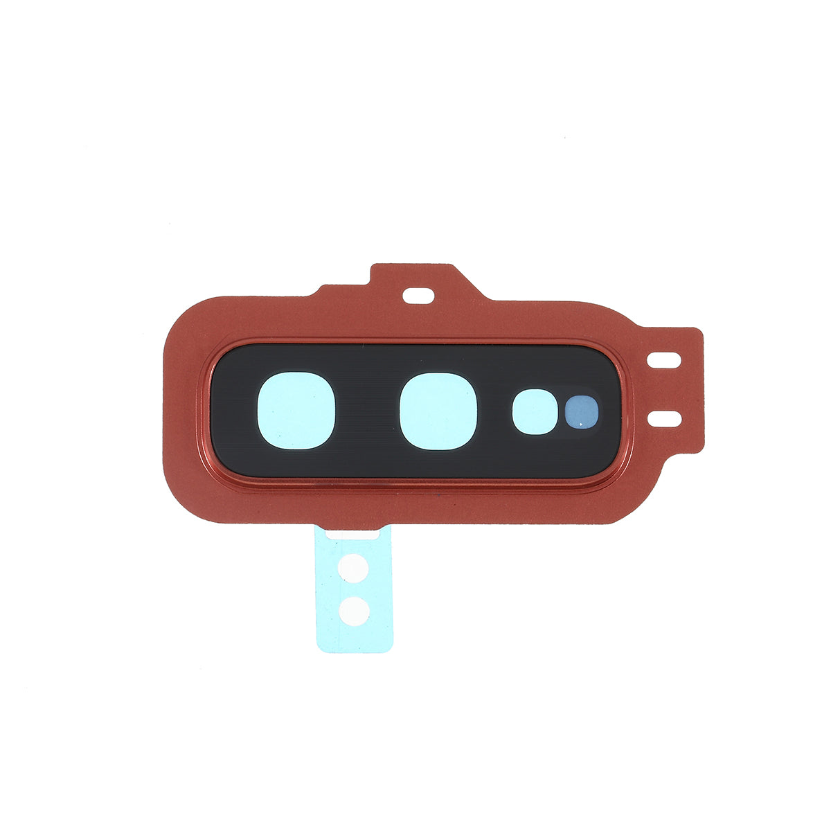 OEM Back Camera Lens Ring Cover with Glass Lens for Samsung Galaxy S10e G970 - Wine Red