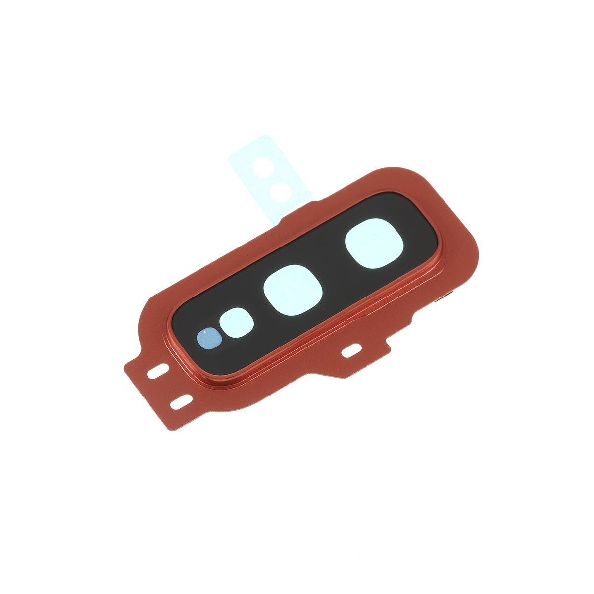 OEM Back Camera Lens Ring Cover with Glass Lens for Samsung Galaxy S10e G970 - Wine Red