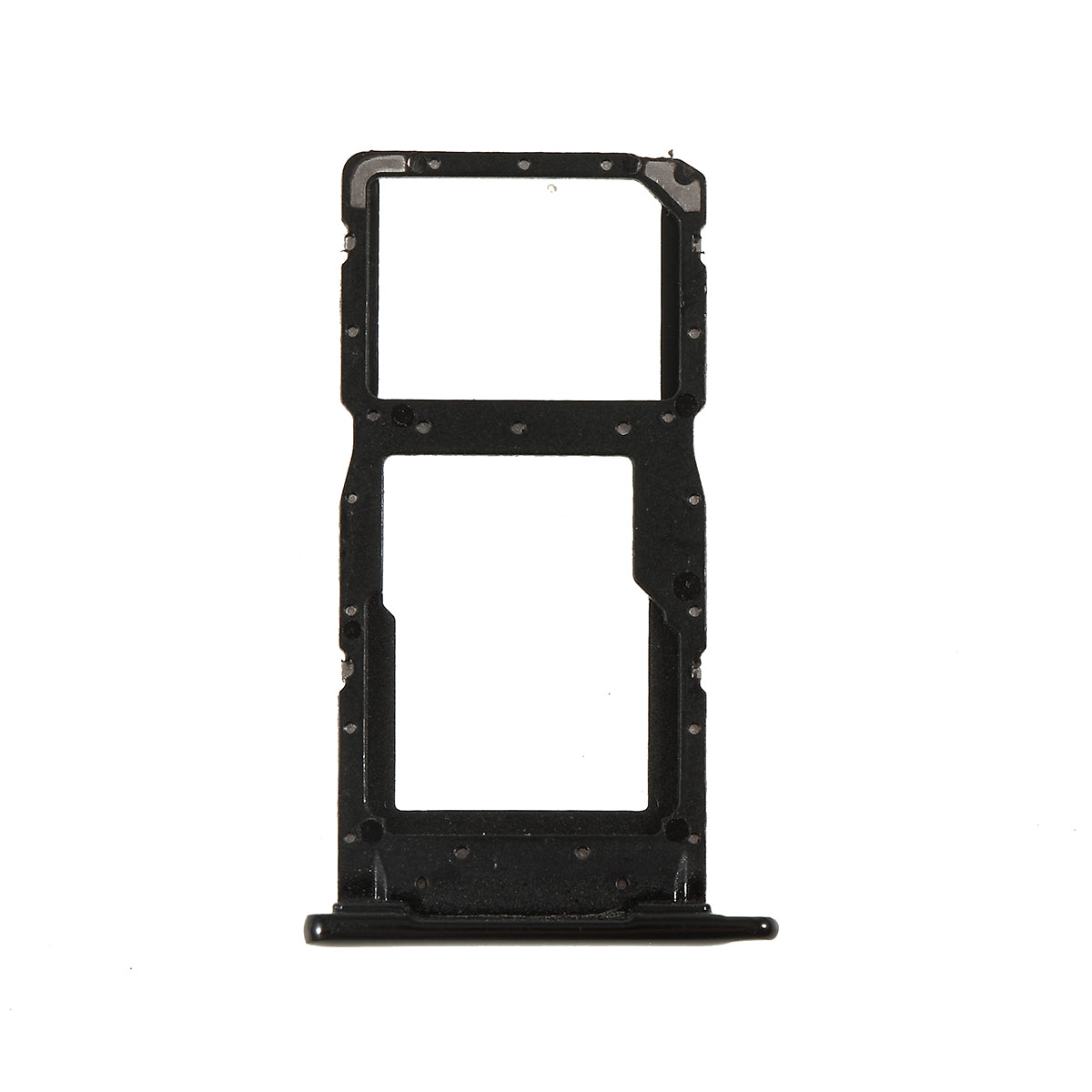 OEM Dual SIM Micro SD Card Tray Holder Replacement for Huawei P Smart (2019) / Nova Lite 3 (Japan) - Black