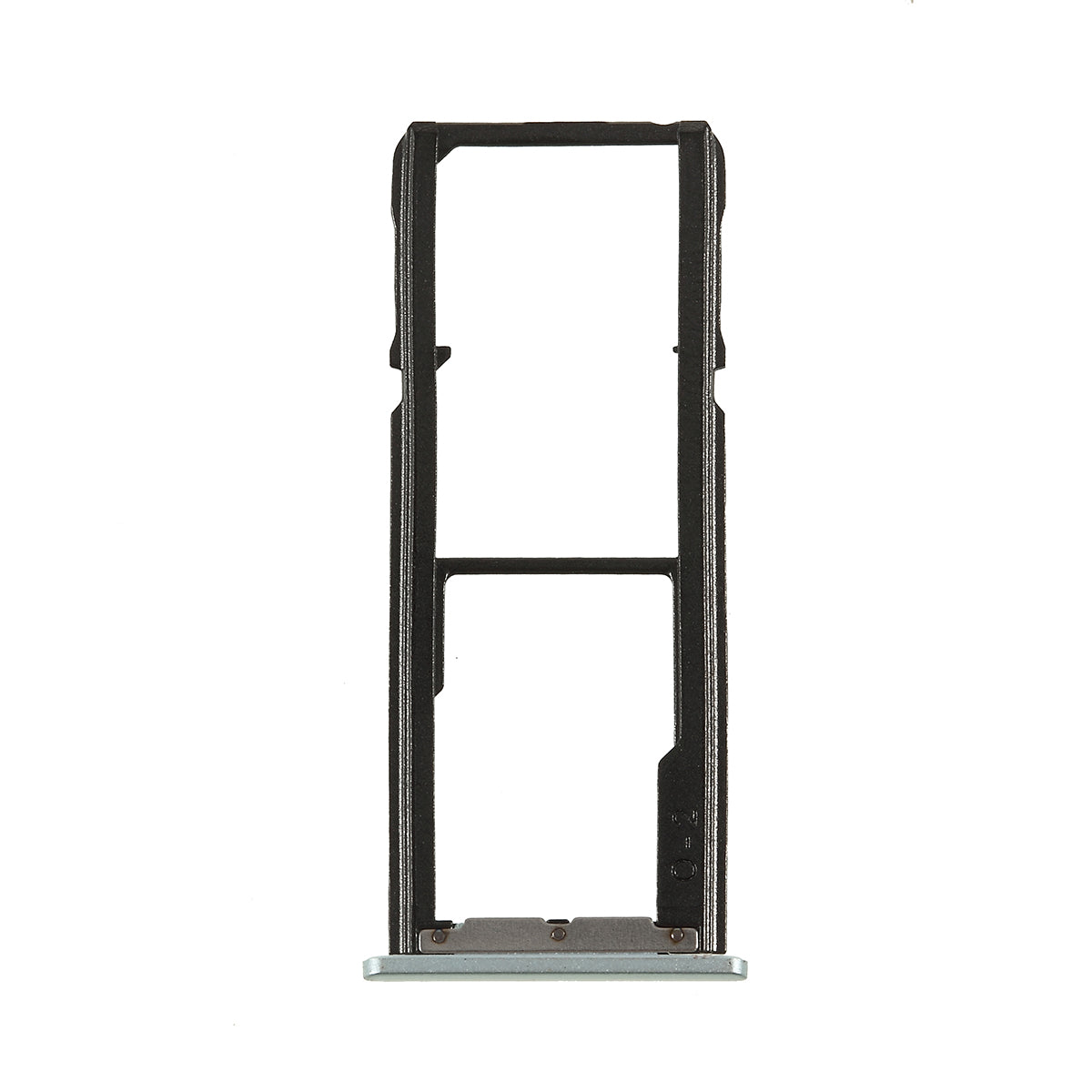 OEM Dual SIM Card Tray Holder Replace Part for Asus Zenfone 4 Selfie ZD553KL / 4 Selfie ZB553KL - Green