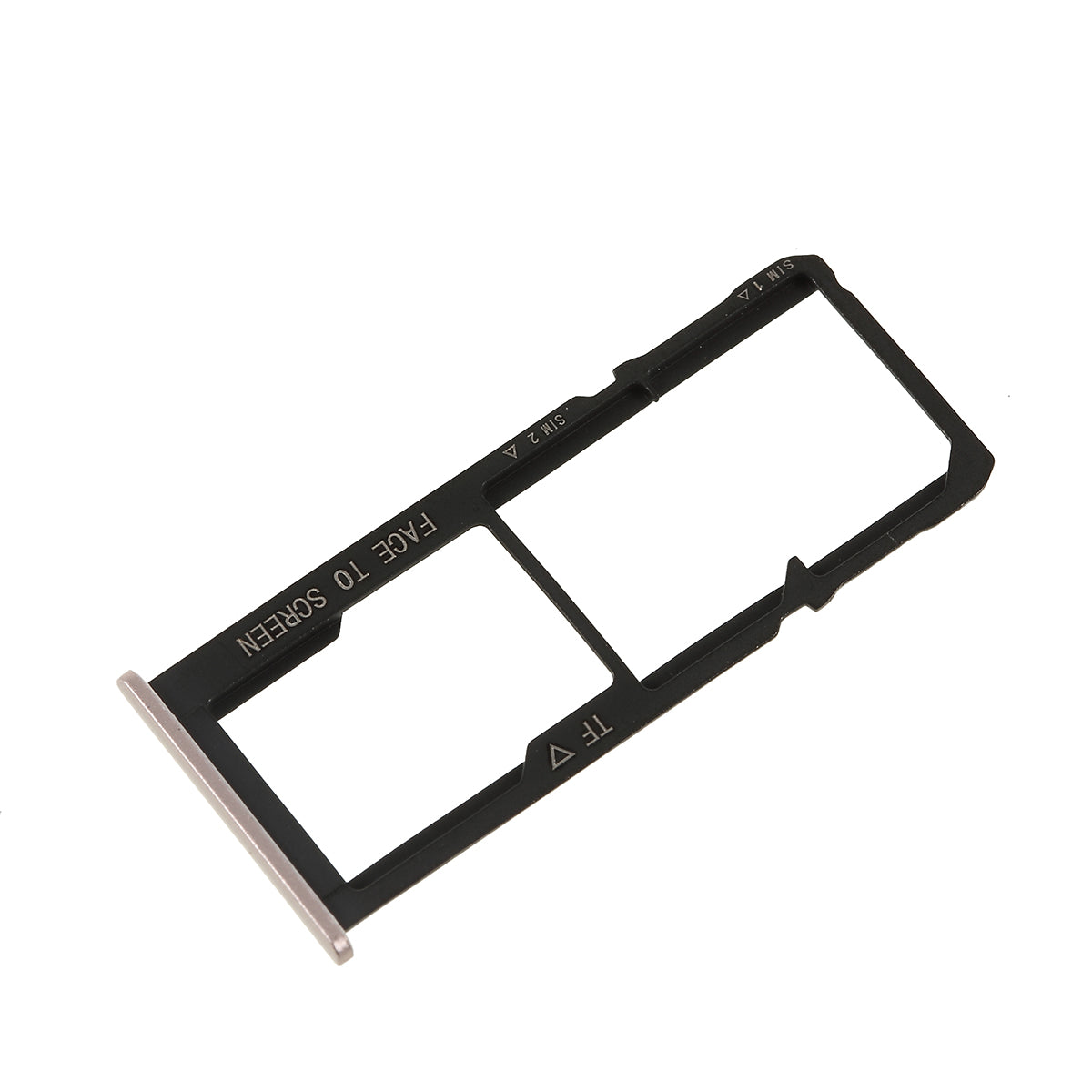 OEM Dual SIM Card Tray Holder Replace Part for Asus Zenfone 4 Selfie ZD553KL / 4 Selfie ZB553KL - Pink