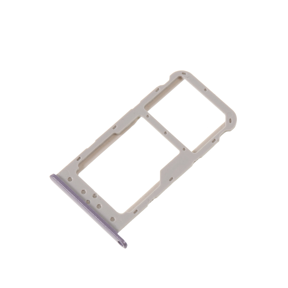 OEM Dual SIM MicroSD Card Tray Slot Part for Huawei Honor 9 Lite - Light Purple