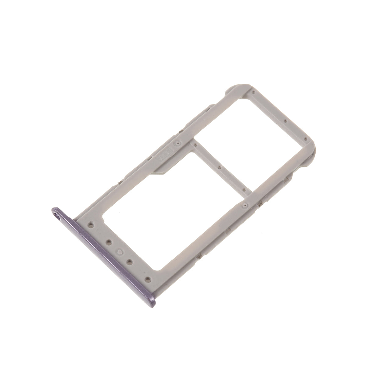 OEM Dual SIM MicroSD Card Tray Slot Part for Huawei Honor 9 Lite - Light Purple