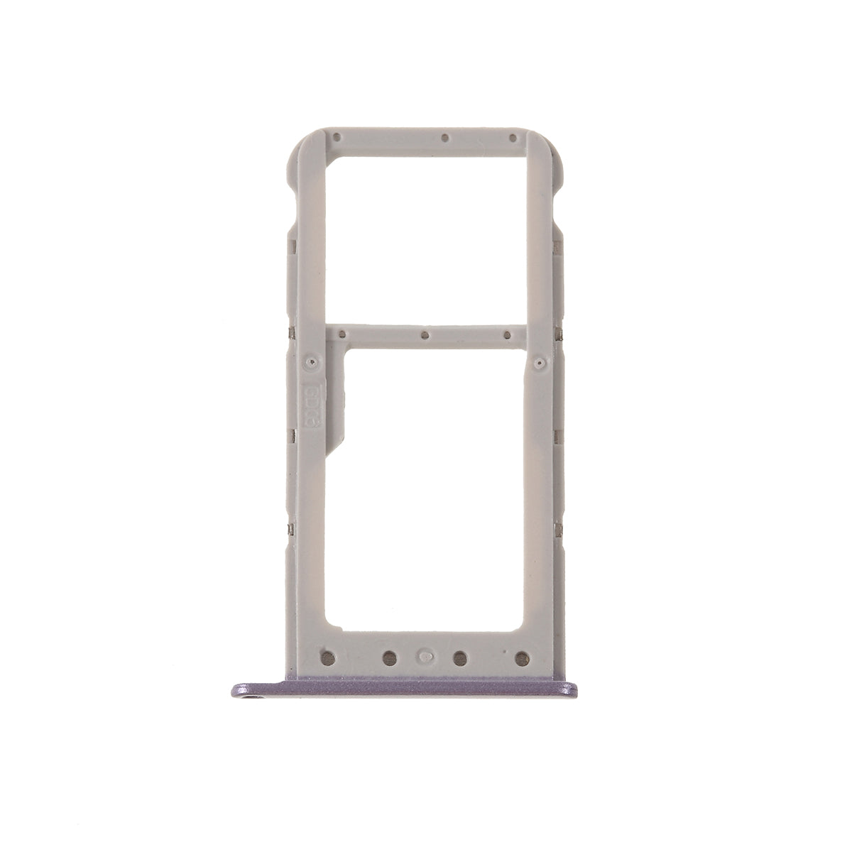 OEM Dual SIM MicroSD Card Tray Slot Part for Huawei Honor 9 Lite - Light Purple