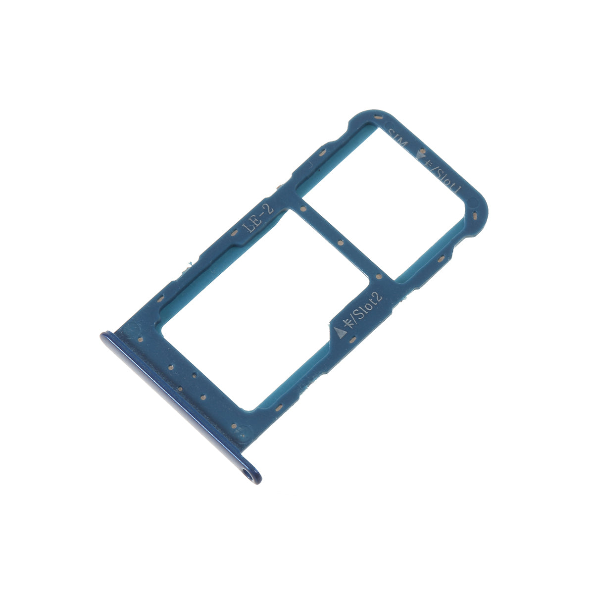 OEM Dual SIM MicroSD Card Tray Slot Part for Huawei Honor 9 Lite - Blue