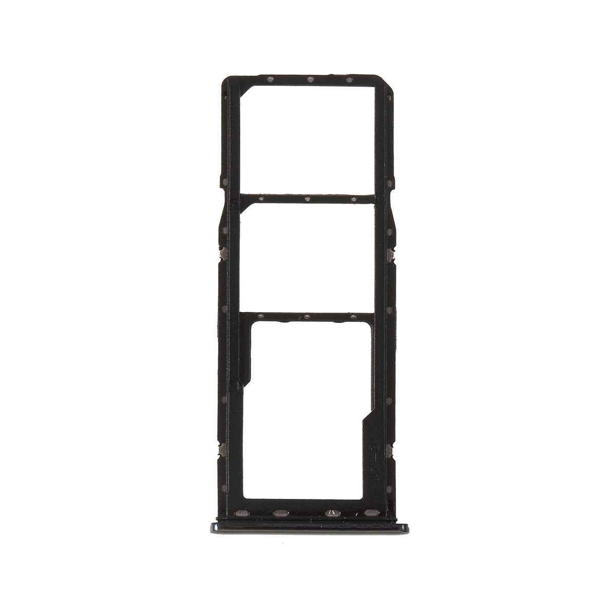OEM Dual SIM Micro SD Card Tray Holder Replacement for Samsung Galaxy A50 SM-A505 / A30 SM-A305 - Black