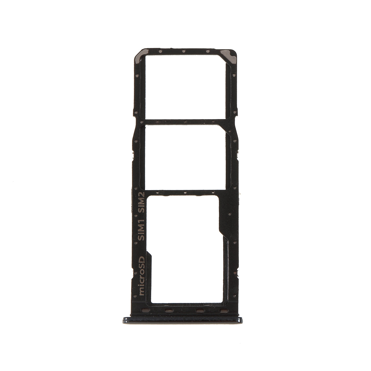 OEM Dual SIM Micro SD Card Tray Holder Replacement for Samsung Galaxy A50 SM-A505 / A30 SM-A305 - Black
