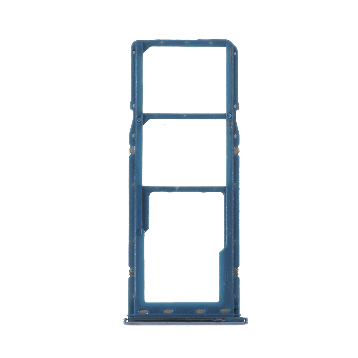 OEM Dual SIM Micro SD Card Tray Holder Replacement for Samsung Galaxy A50 SM-A505 / A30 SM-A305 - Blue