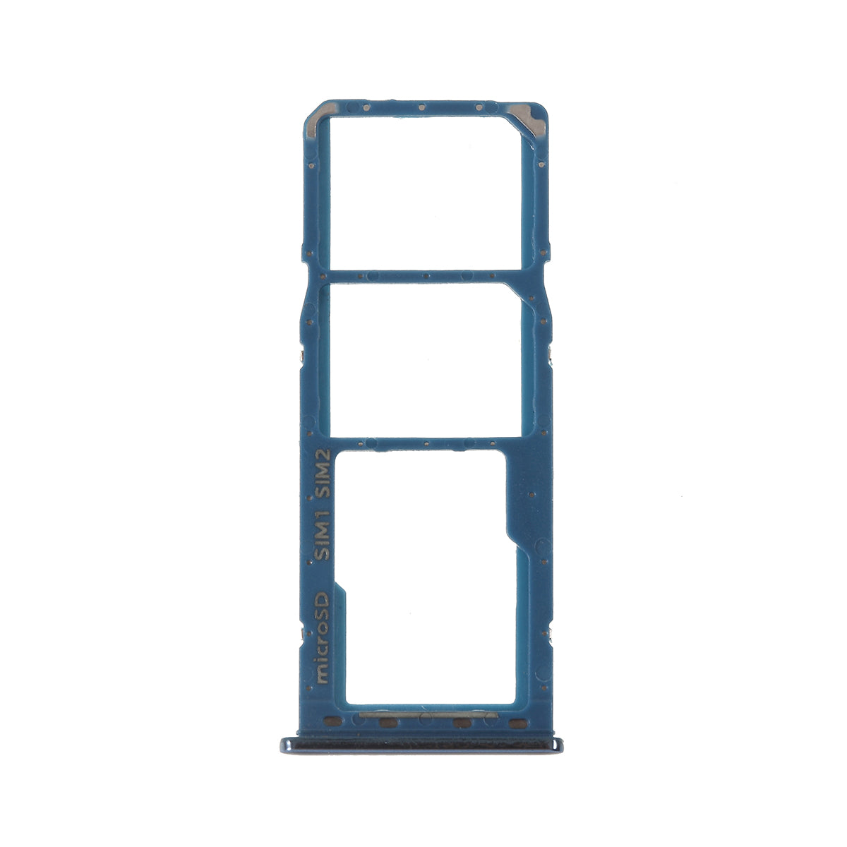 OEM Dual SIM Micro SD Card Tray Holder Replacement for Samsung Galaxy A50 SM-A505 / A30 SM-A305 - Blue