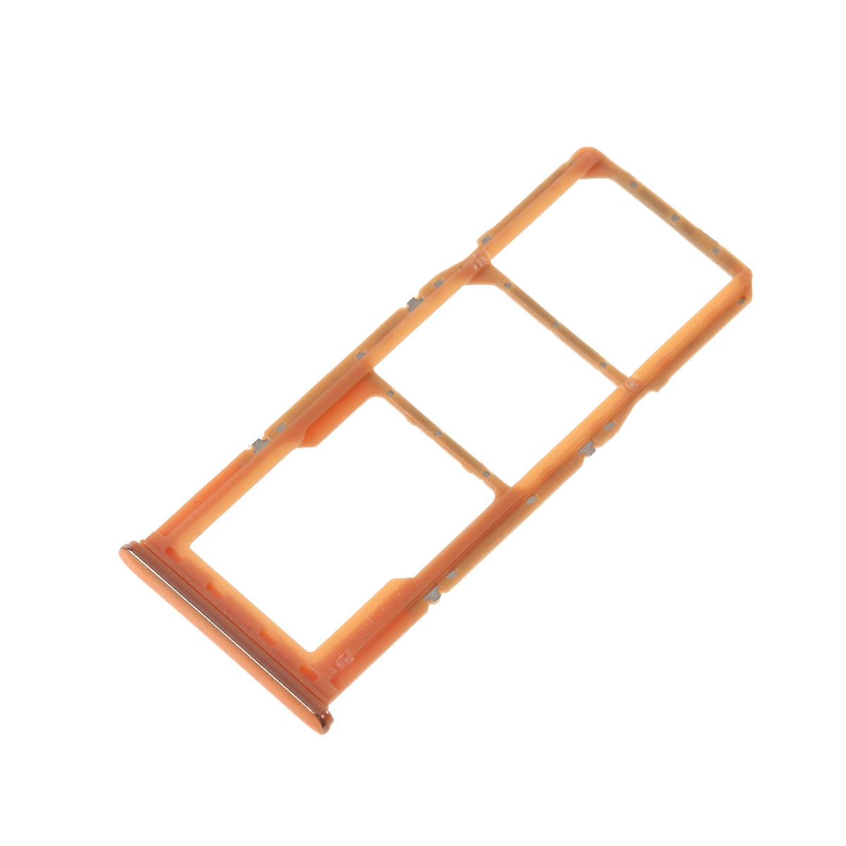 OEM Dual SIM Micro SD Card Tray Holder Replacement for Samsung Galaxy A50 SM-A505 / A30 SM-A305 - Orange