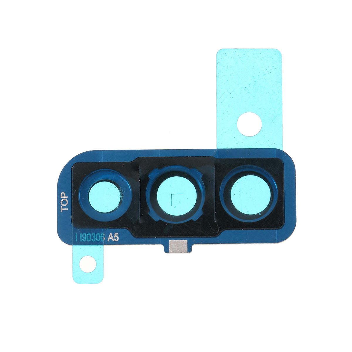 OEM Back Camera Lens Ring Cover with Glass Lens for Samsung Galaxy A50 SM-A505 - Blue