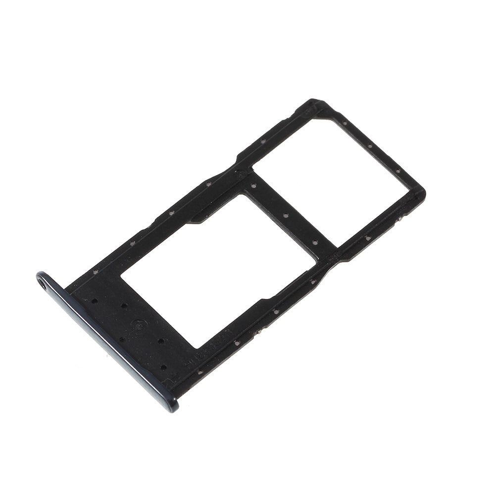 OEM SIM1 + SIM2 Card Tray Holder Slot for Huawei Honor 10 Lite - Black