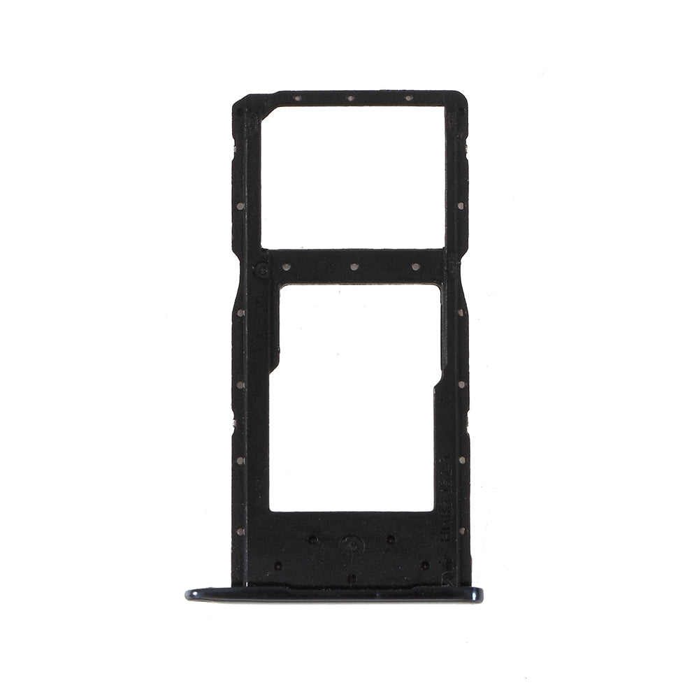 OEM SIM1 + SIM2 Card Tray Holder Slot for Huawei Honor 10 Lite - Black