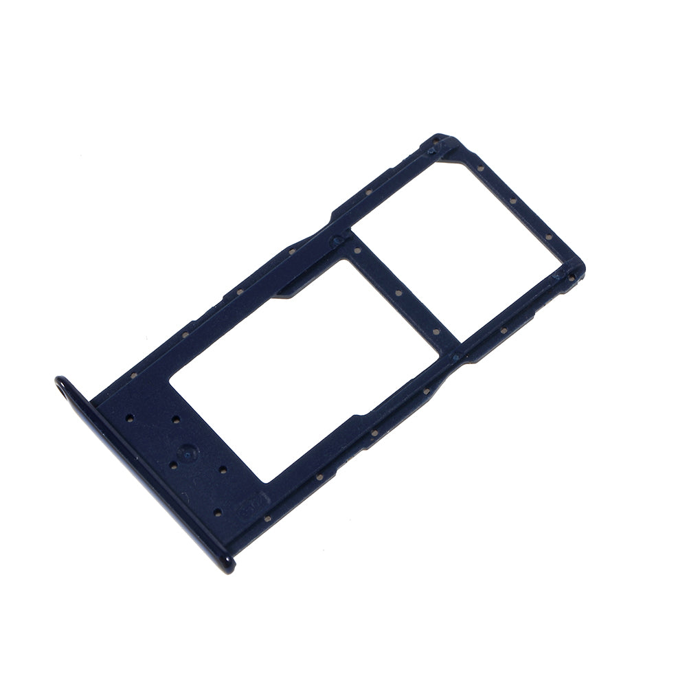 OEM SIM1 + SIM2 Card Tray Holder Slot for Huawei Honor 10 Lite - Dark Blue