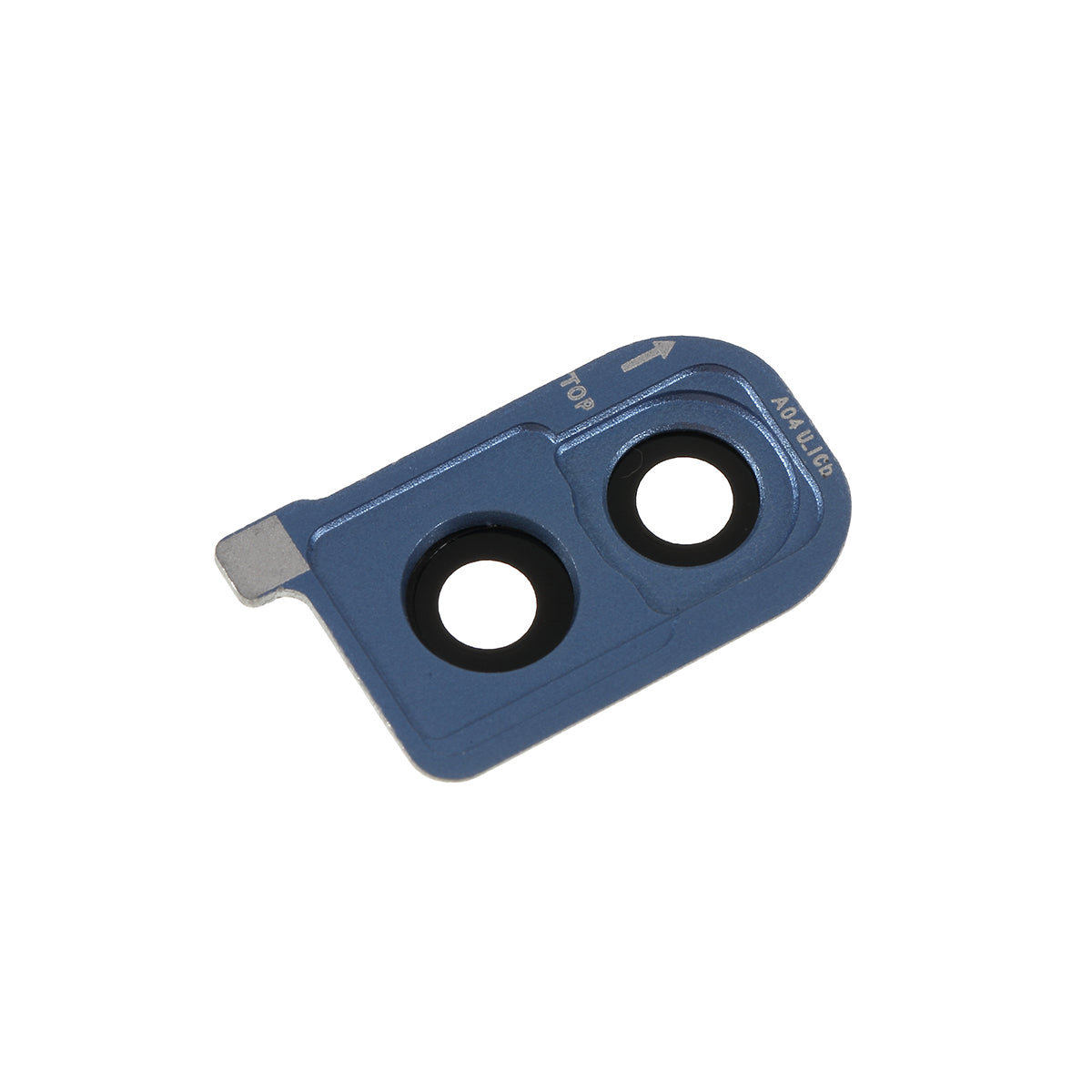 OEM Back Camera Lens Ring Cover with Glass Lens for Samsung Galaxy A40 SM-A405 - Blue