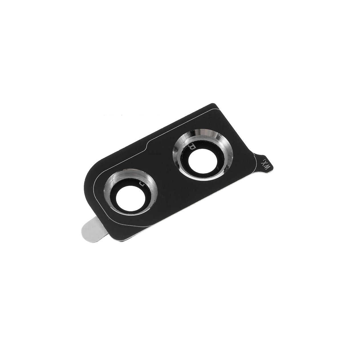 OEM Back Camera Lens Ring Cover with Glass Lens for Huawei Honor 8X/Honor View 10 Lite - Black