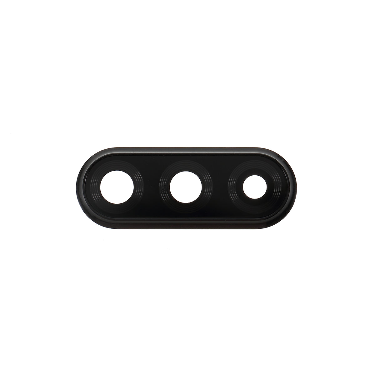 OEM Back Camera Lens Ring Cover with Glass Lens for Huawei P30 Lite (24MP) - Black