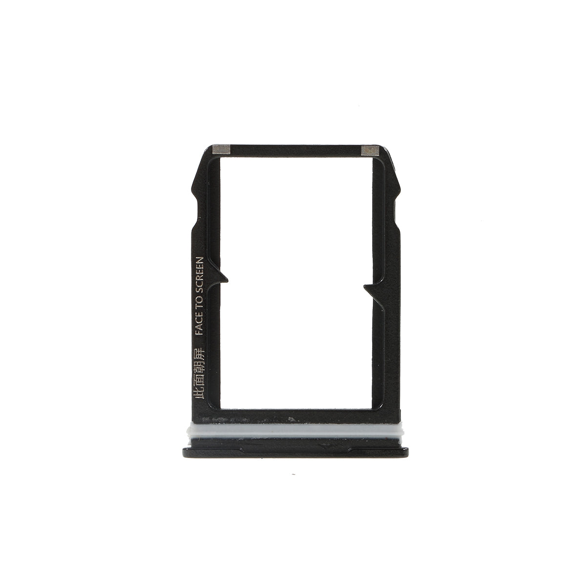 OEM Dual SIM Card Tray Holder Replace Part for Xiaomi Mi 6 - Black