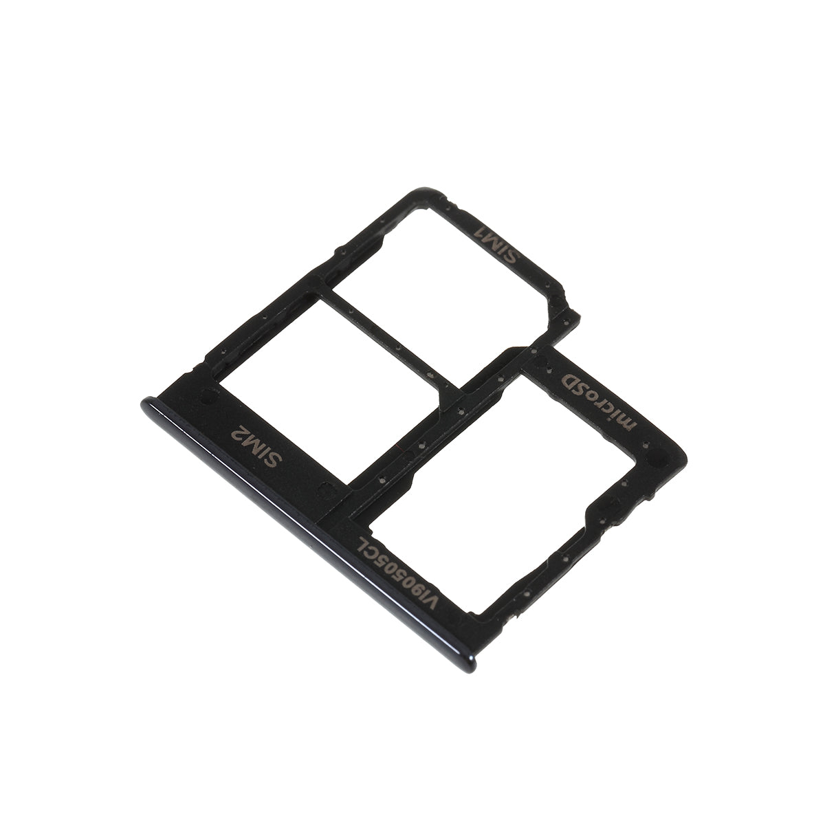 OEM Dual SIM Card Tray Holder Replace Part for Samsung Galaxy A40 SM-A405 - Black