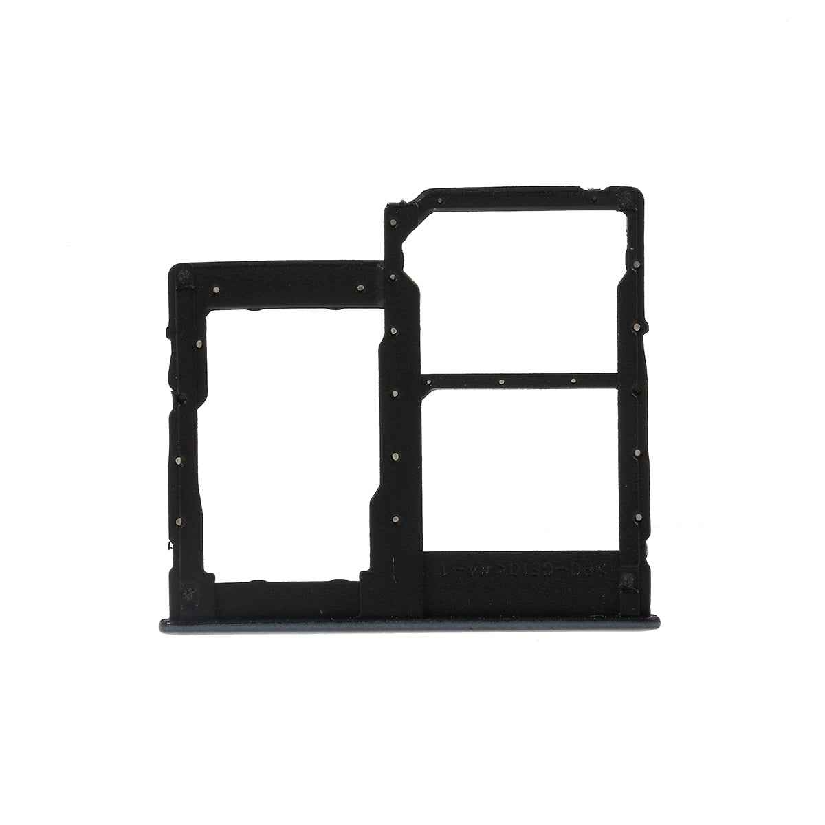 OEM Dual SIM Card Tray Holder Replace Part for Samsung Galaxy A40 SM-A405 - Black