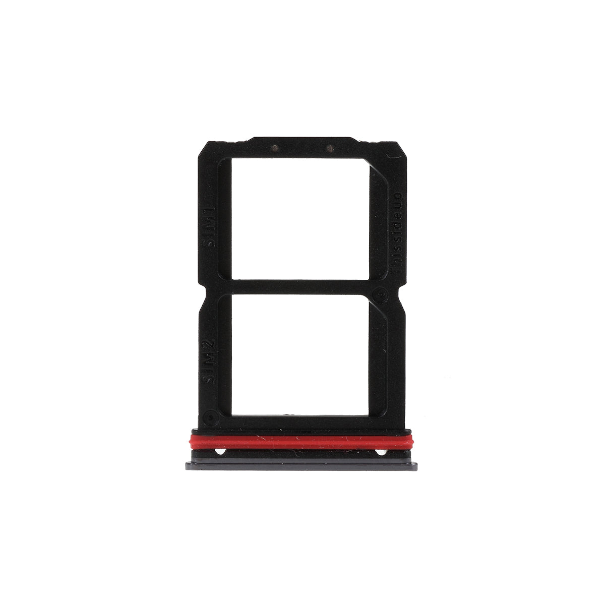 OEM Dual SIM Card Tray Holder Replace Part for OnePlus 7 - Black