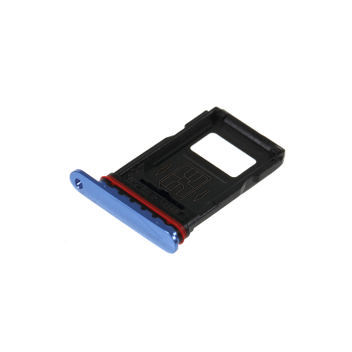 OEM Dual SIM Card Tray Holder Replace Part for OnePlus 7 Pro - Blue
