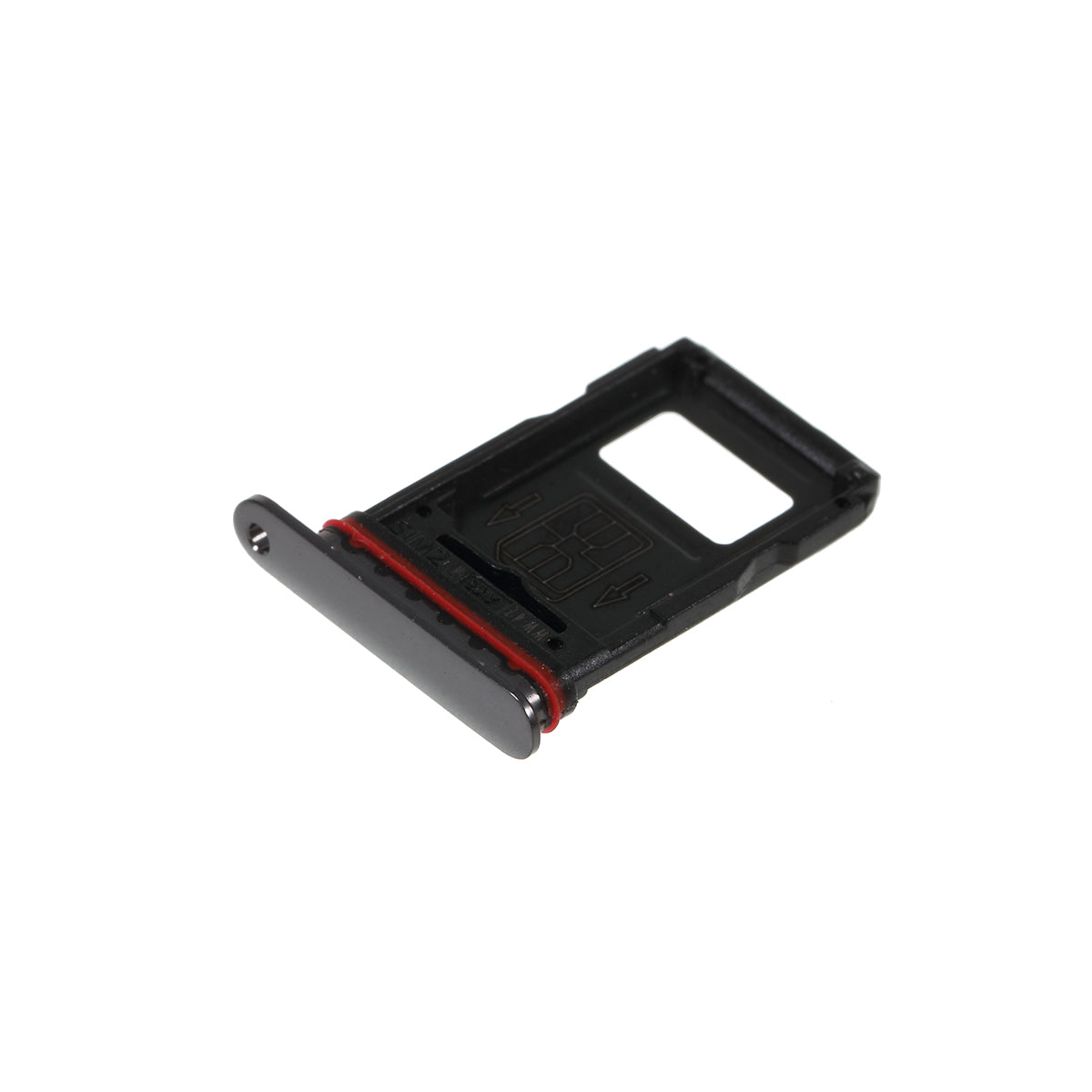 OEM Dual SIM Card Tray Holder Replace Part for OnePlus 7 Pro - Black