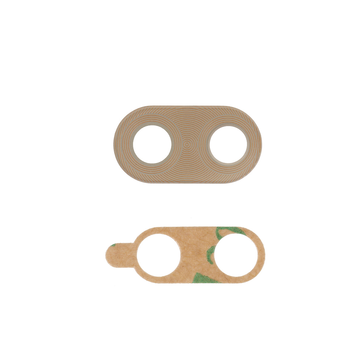 OEM Rear Back Camera Lens Cover with Adhesive Sticker for Motorola Moto G7 Play - Gold