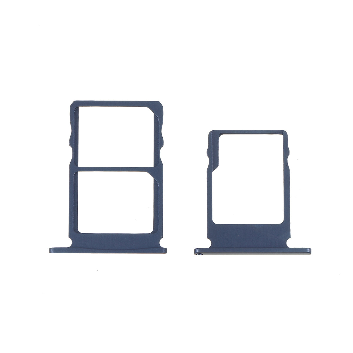 2 Pcs/Set OEM SIM Card Tray Slots Part for Nokia 5 - Blue