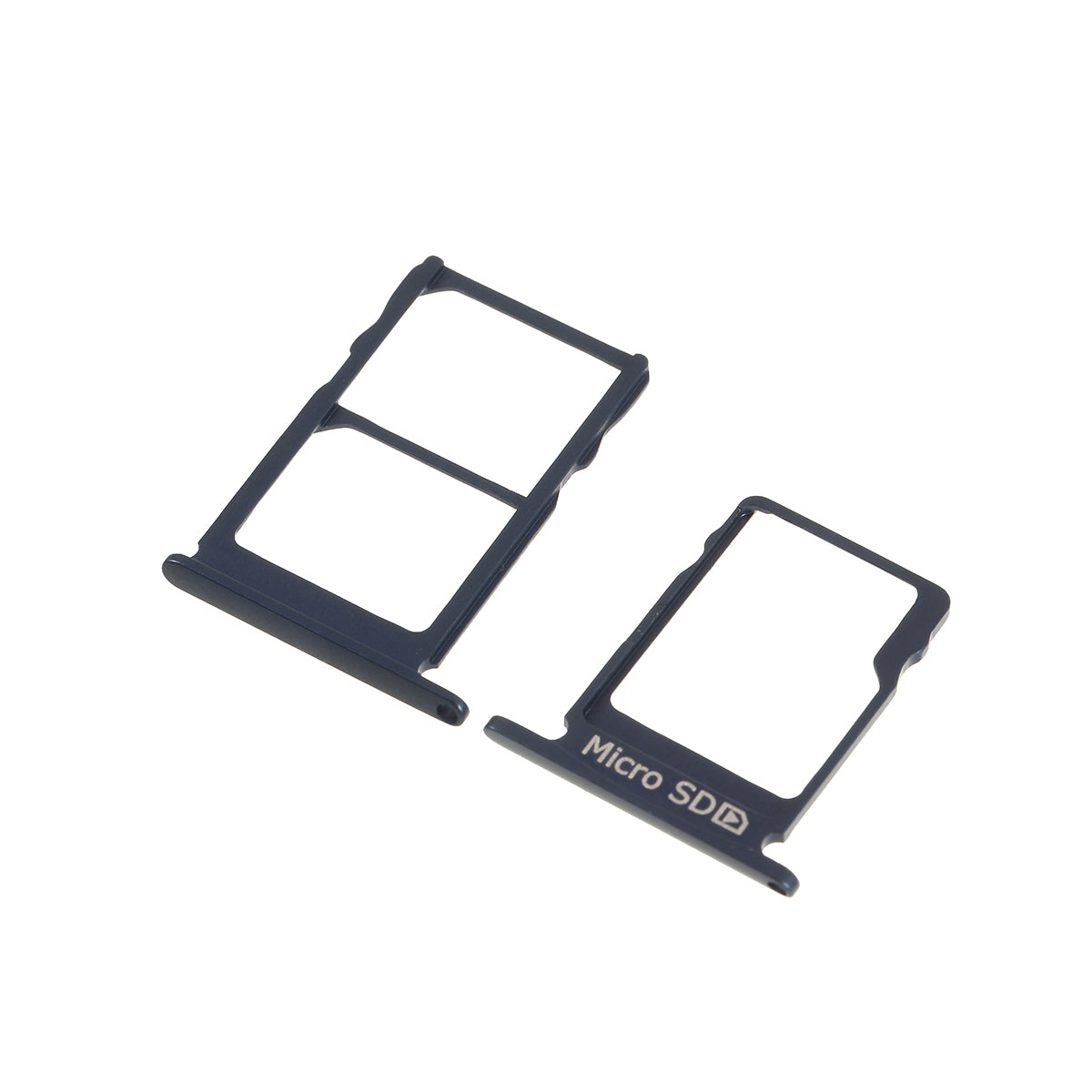 2 Pcs/Set OEM SIM Card Tray Slots Part for Nokia 5 - Blue
