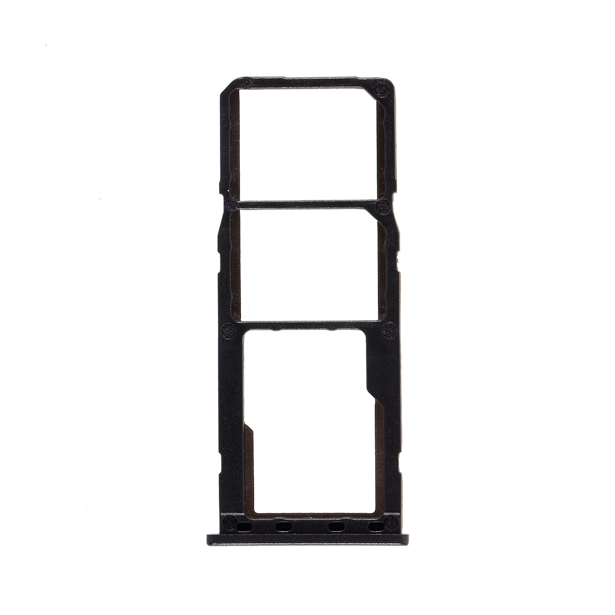 OEM SIM Card Tray Slot Holder Part for Samsung Galaxy M20 SM-M205 - Black