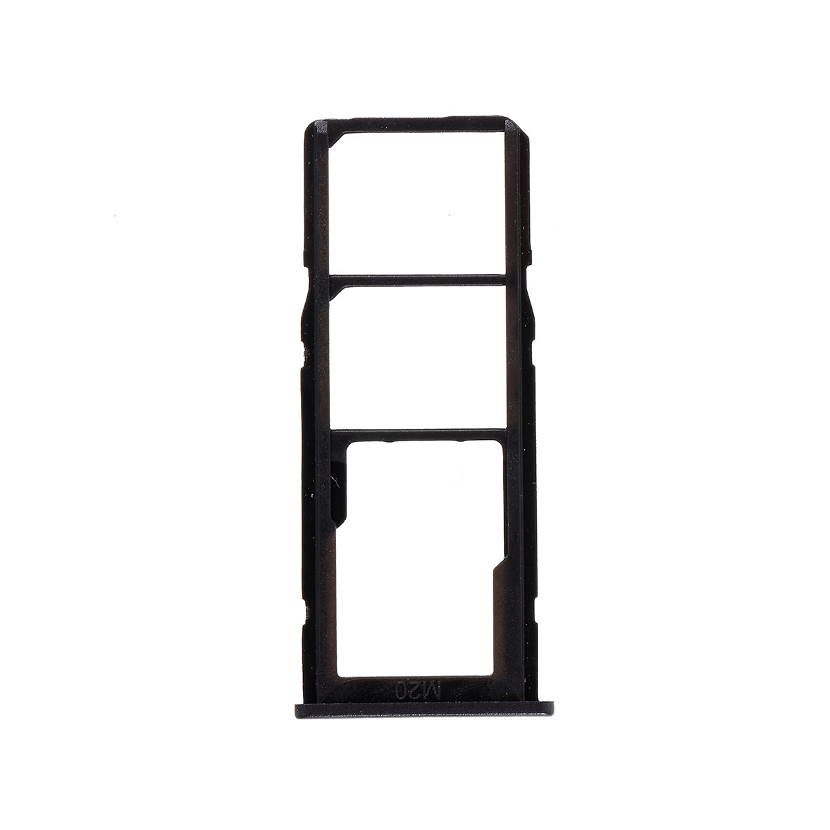 OEM SIM Card Tray Slot Holder Part for Samsung Galaxy M20 SM-M205 - Black