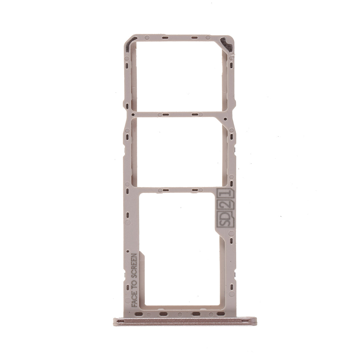 OEM SIM Card Tray Slot Holder Part for Motorola Moto G7 Play - Gold