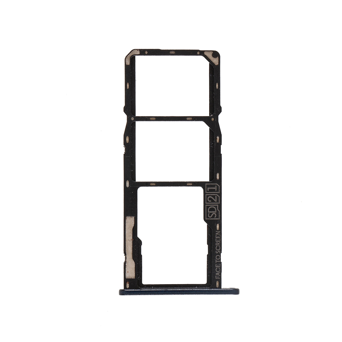 OEM SIM Card Tray Slot Holder Part for Motorola Moto G7 Power - Black