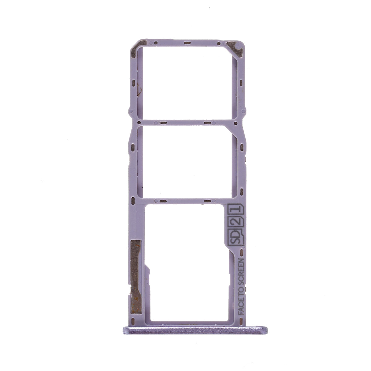 OEM SIM Card Tray Slot Holder Part for Motorola Moto G7 Power - Purple