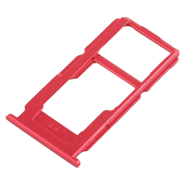 OEM Dual SIM Card Tray Holder Replace Part for OPPO R11 - Red