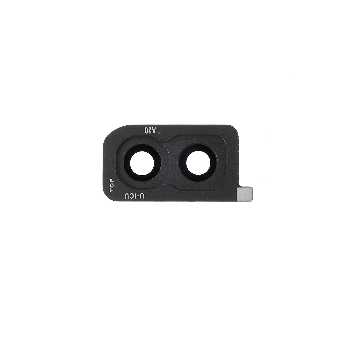 OEM Replacement Rear Camera Lens Ring Cover for Samsung Galaxy A20 SM-A205 - Black