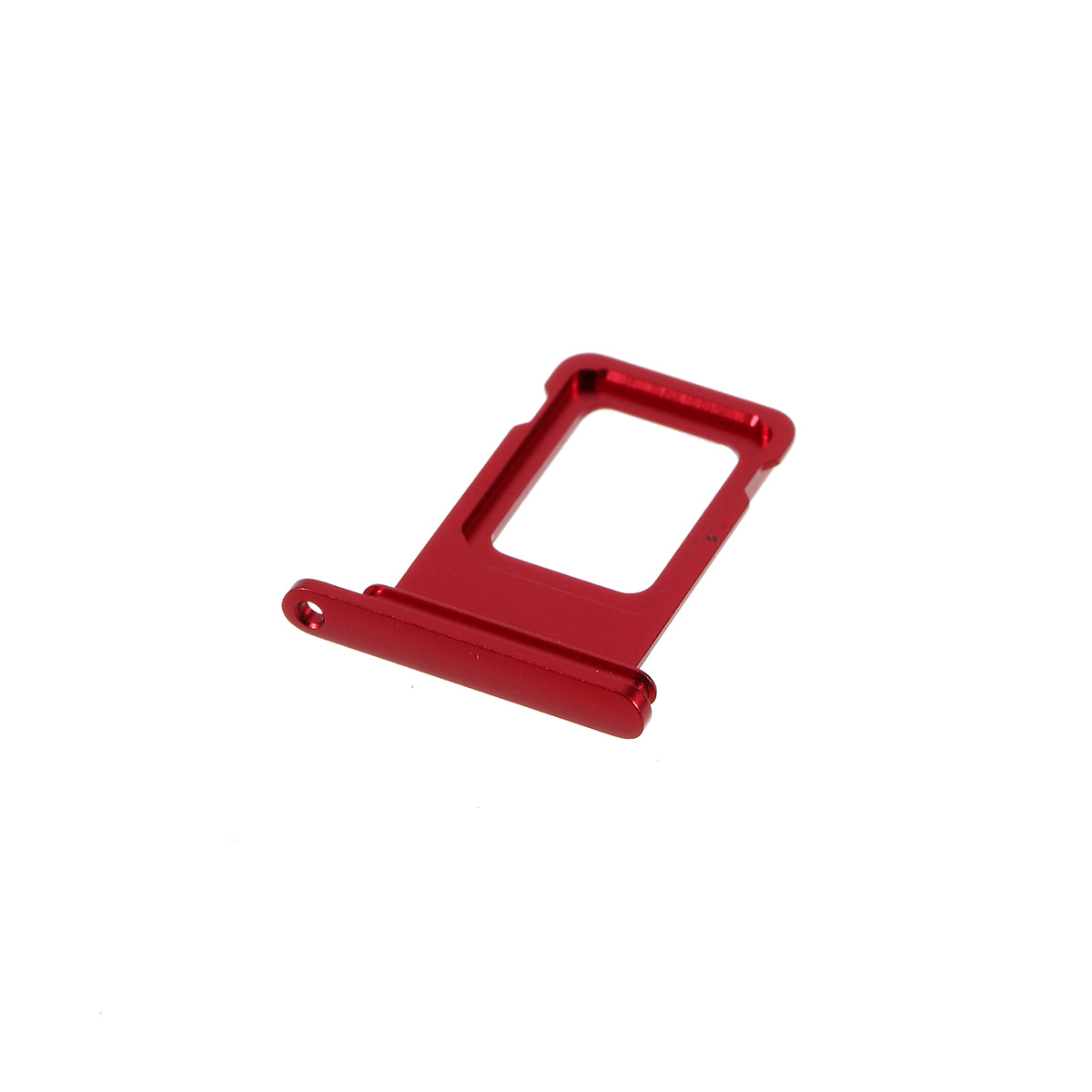 OEM 5Pcs/Set Side Button Set for Apple iPhone 11 6.1 inch (Mute / Power / Volume Buttons + SIM Card Tray) - Red