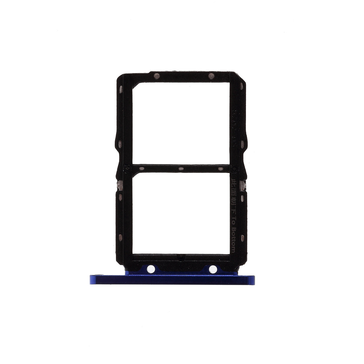 For Huawei Honor 20 / Nova 5T YAL-L21 OEM Dual SIM Card Tray Holder Replace Part (without Logo) - Navy Blue