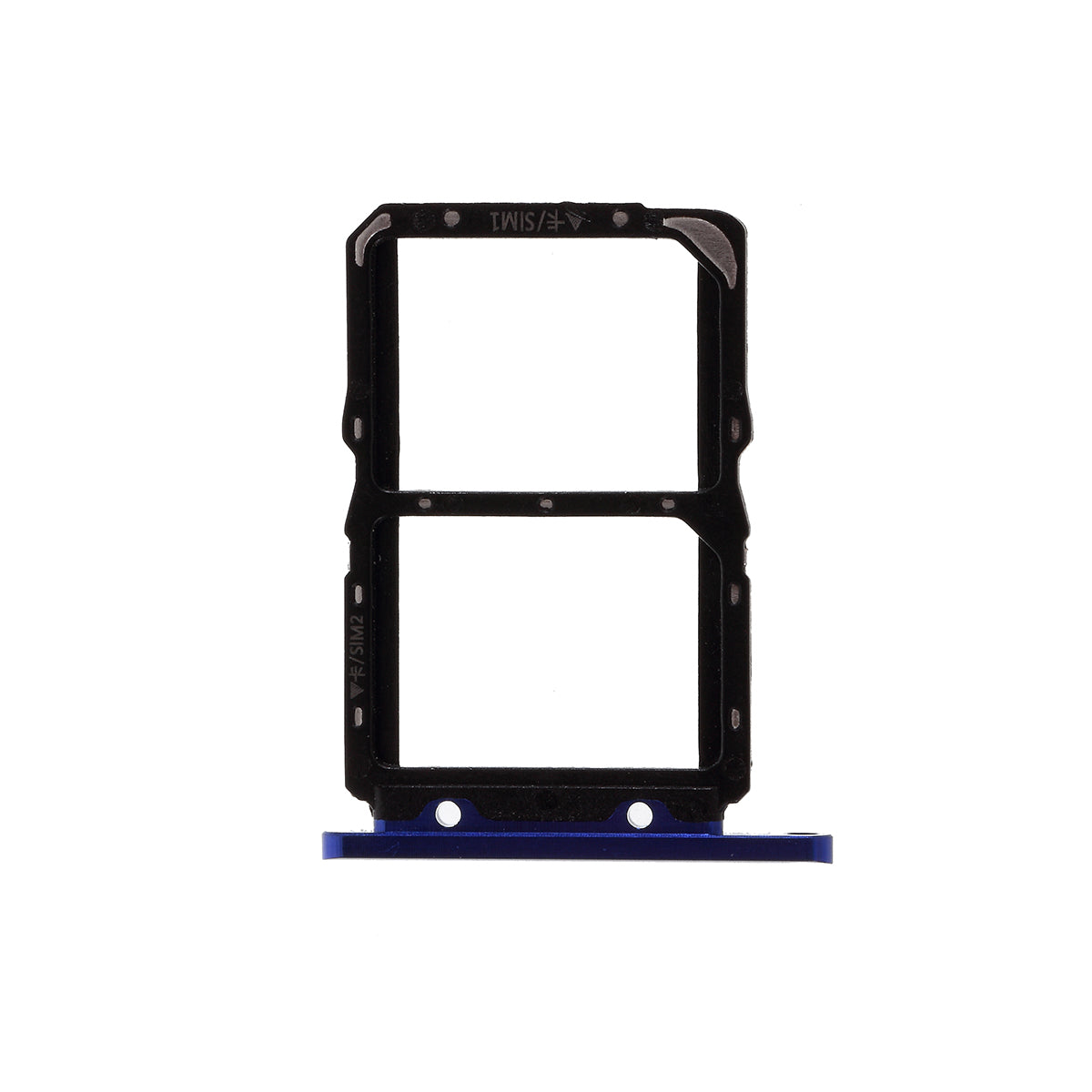 For Huawei Honor 20 / Nova 5T YAL-L21 OEM Dual SIM Card Tray Holder Replace Part (without Logo) - Navy Blue