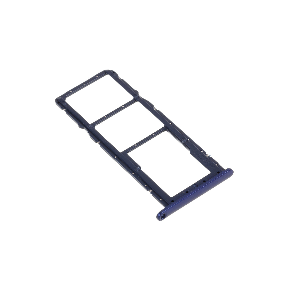 OEM SIM Card Tray Holder Replace Part for Huawei Honor 8A / Honor 8A Pro - Blue