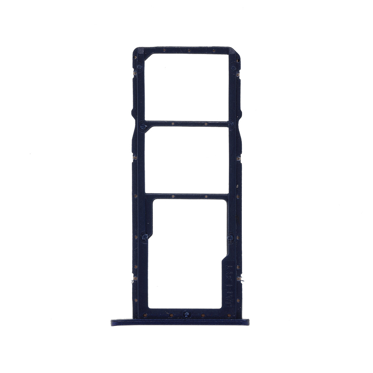 OEM SIM Card Tray Holder Replace Part for Huawei Honor 8A / Honor 8A Pro - Blue