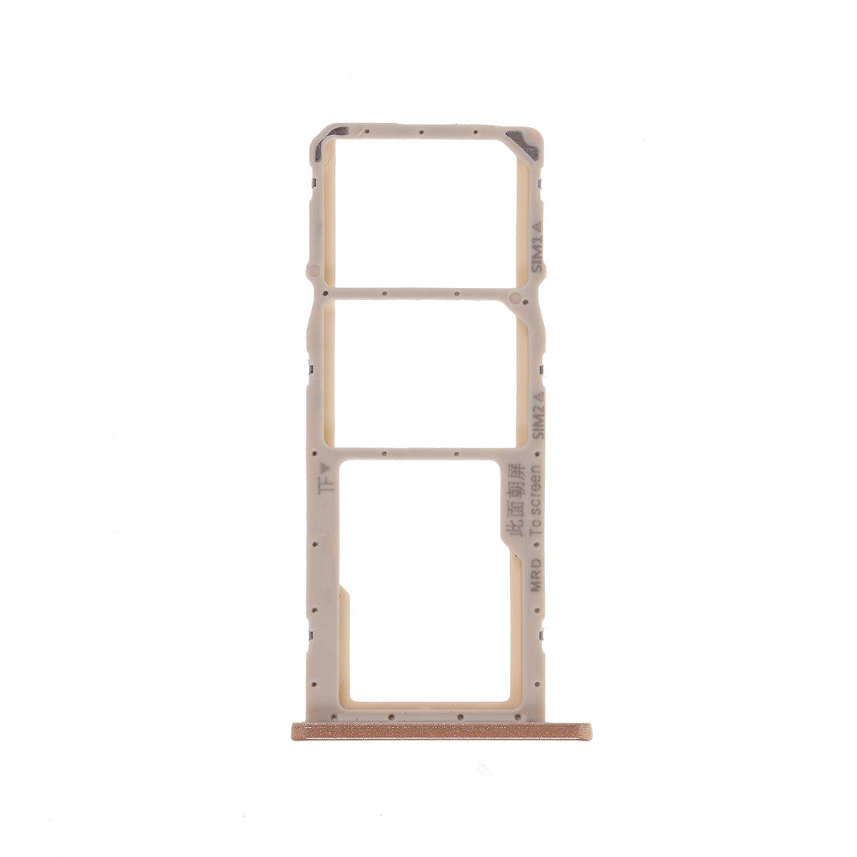 OEM SIM Card Tray Holder Replacement for Huawei Enjoy 9e MRD-AL00, MRD-TL00 - Gold