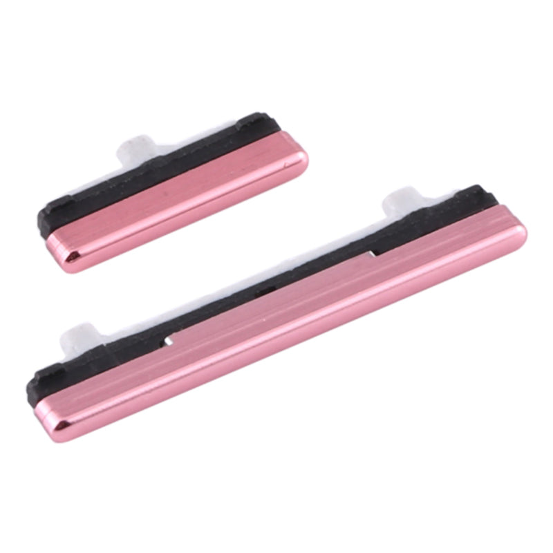 For Samsung Galaxy Note 10 4G SM-N970 2Pcs / Set OEM Power On / Off and Volume Side Buttons (without Logo) - Pink