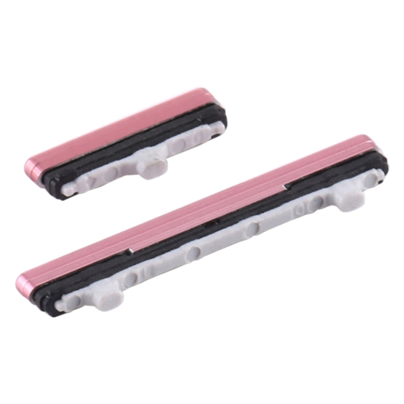 For Samsung Galaxy Note 10 4G SM-N970 2Pcs / Set OEM Power On / Off and Volume Side Buttons (without Logo) - Pink