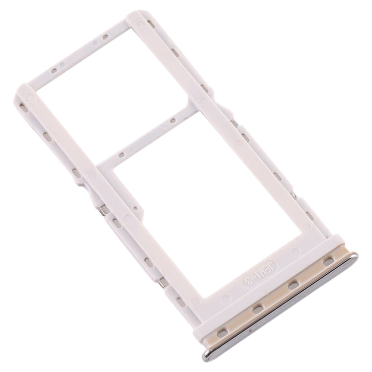 OEM Dual SIM Card Tray Holder Replace Part for Xiaomi Mi CC9e / Mi A3 - Silver