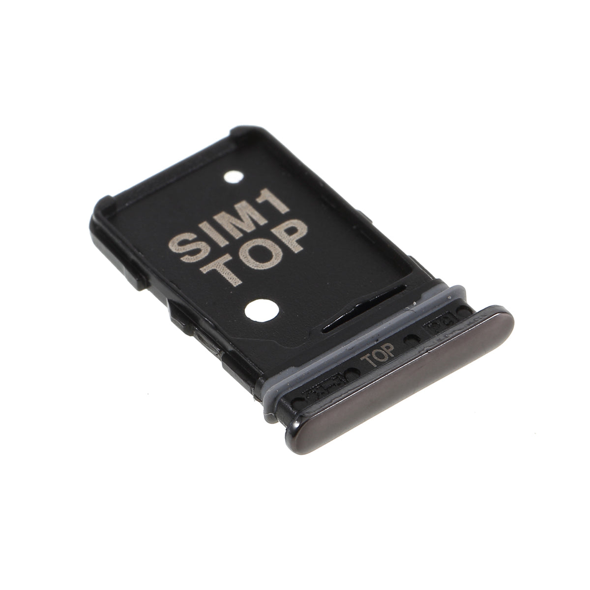 OEM Dual SIM Card Tray Holder Replace Part for Samsung Galaxy A80/A90 - Black