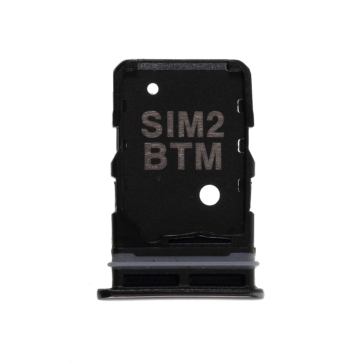 OEM Dual SIM Card Tray Holder Replace Part for Samsung Galaxy A80/A90 - Black